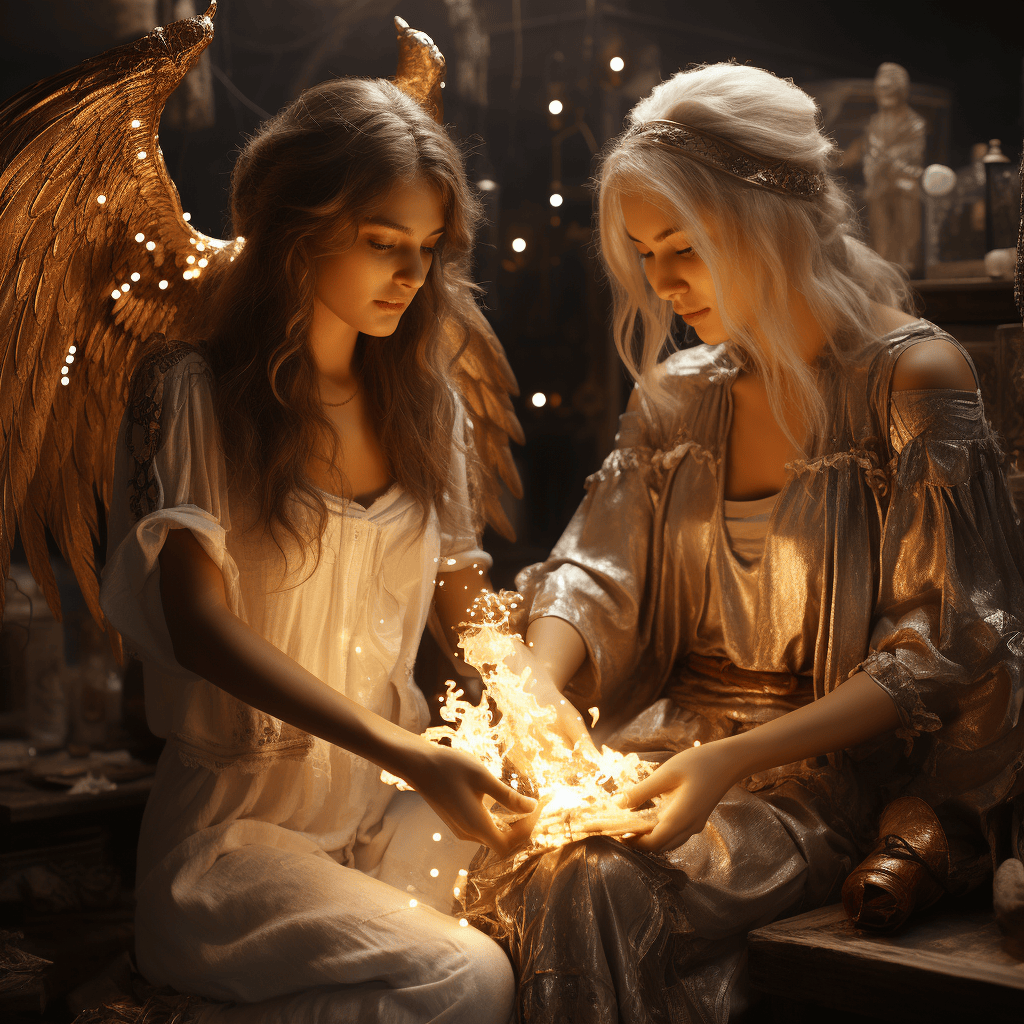 Connecting with Higher Vibrational&nbsp;Beings.